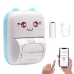 Mini Thermal Bluetooth Printer + 6 Rolls - Image 2