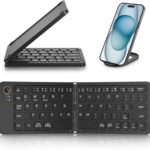 GearUP B023 Rechargeable Ultra Slim Folding Pocket Bluetooth Keyboard - Image 3