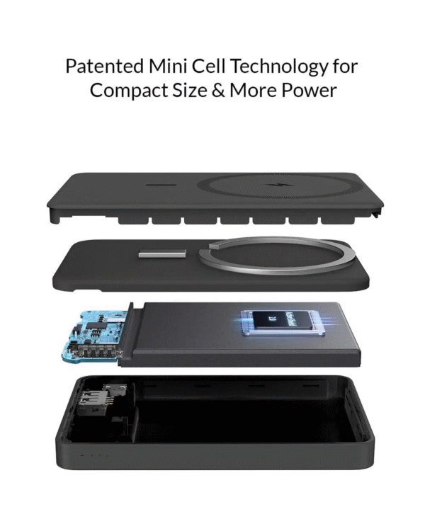 Anker 334 MagGo PowerCore 10000mAh Wireless Power Bank – Black - Image 3